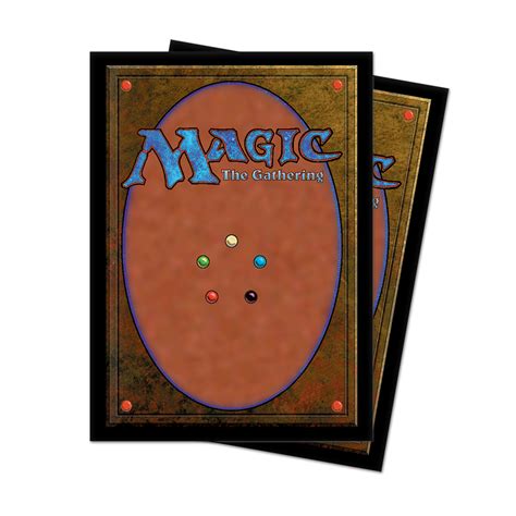 Classic Card Back Standard Deck Protector Sleeves (100ct) for Magic ...