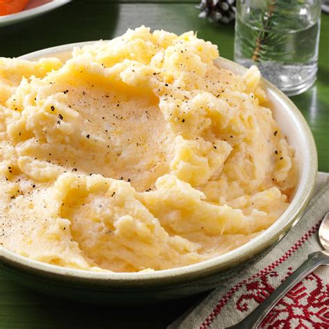 Garlic-Mashed Rutabagas & Potatoes Recipe | Taste of Home