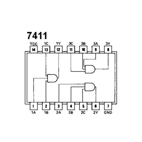 74LS11 Triple 3-Input AND Gate Buy Online in India - Robomart