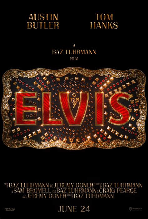 Official Poster for Baz Luhrmann’s ‘Elvis’ : movies