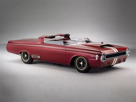 1964, Dodge, Charger, Roadster, Concept, Classic, Hot, Rod, Rods ...