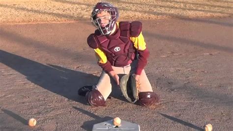 Blocking Drills for Catcher - YouTube | Youth baseball drills, Baseball ...