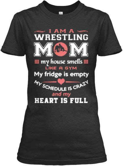 Wrestling Mom T-Shirt | Wrestling mom, T shirts for women, Shirt designs