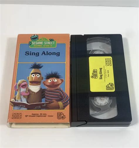 SESAME STREET - Sing Along (VHS, 1987) £10.43 - PicClick UK