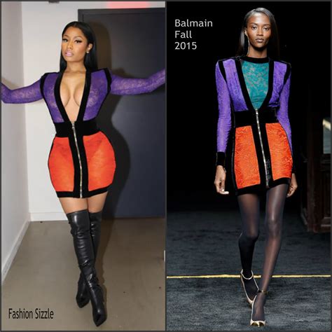 Nicki Minaj in Balmain SNL – Red carpet News