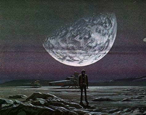 Battlestar Galactica concept art by Ralph McQuarrie, late 1970s. HG ...