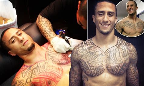 Colin Kaepernick Tattoos Bible Verses