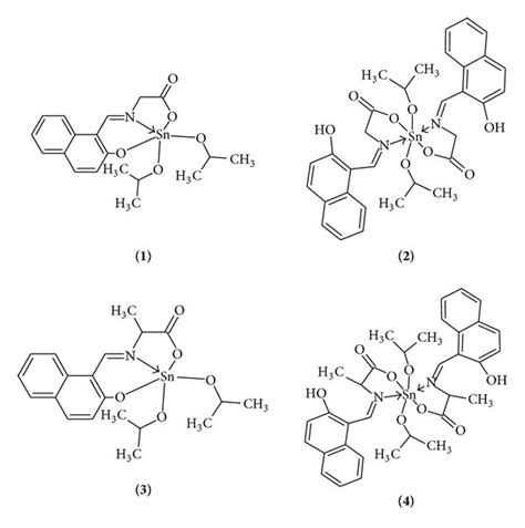 Structure of tin (IV) complexes. | Download Scientific Diagram