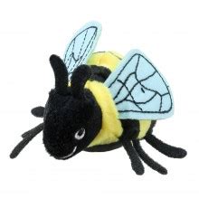 Bumble Bee – finger puppet – The Toy Tree