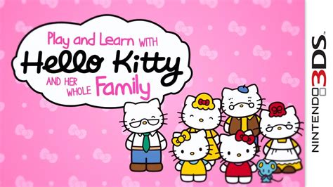 Hello Kitty: Happy Happy Family - Trailer 3DS - YouTube