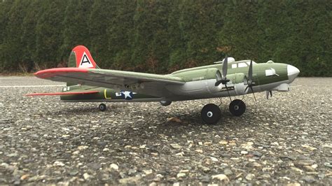 Flight Two - E-Flite UMX B-17 Flying Fortress WWII Bomber RC Plane with ...