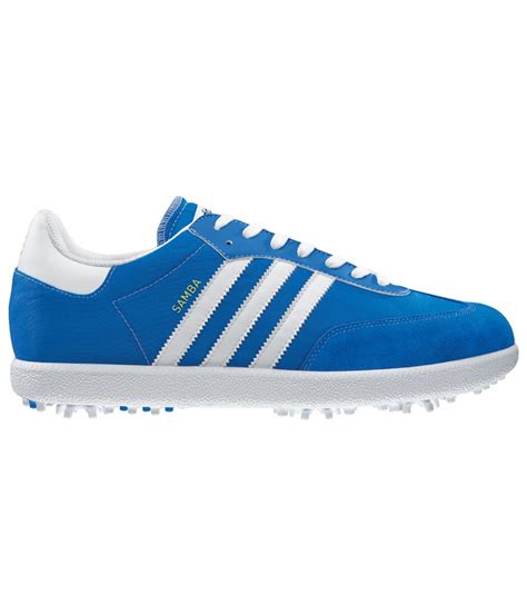 adidas Mens Samba Golf Shoes (Galaxy/White) 2013 - Golfonline