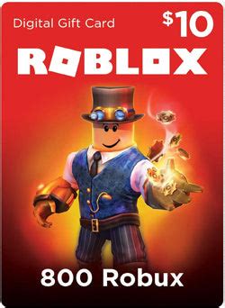 Roblox 800 Robux Gift Card Global | Chilecodigos