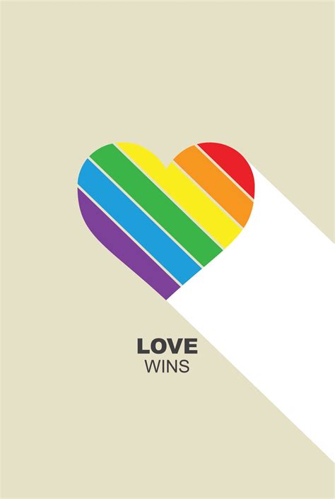 Love wins Heart Poster - Artdesign