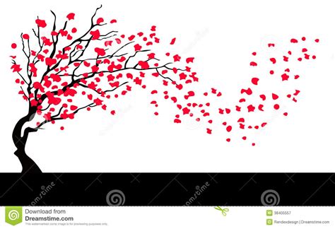 Leaves Blowing In The Wind Drawing at GetDrawings | Free download