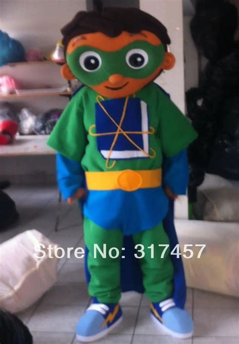 2017 NEW ARRIVE Professional New Super Why BOY Fancy Dress Mascot Costume Adult Character ...