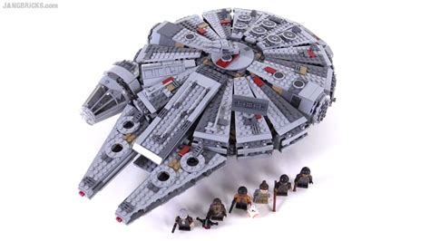 LEGO Star Wars Force Awakens Millennium Falcon build & review videos! 75105