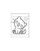 15 Coloring Favorite Pets  Puppy And Kitty Pages For Kids sketch template