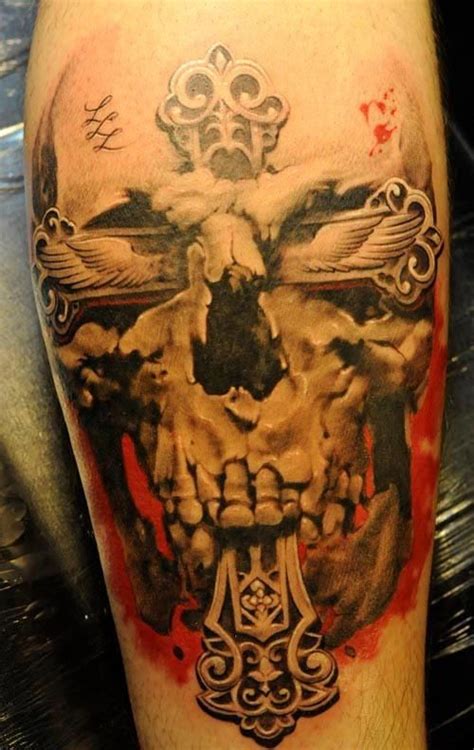 Realism Skull Tattoo Designs ~ Flame Tattoos Designs, Ideas And Meaning ...