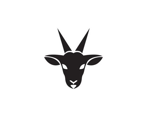 Goat head Logo Template vector 595558 Vector Art at Vecteezy