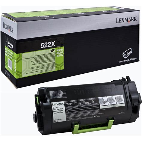 Original Lexmark 24B6740 Black Extra High Capacity Toner Cartridge (24B6740) - Lexmark MS811 ...