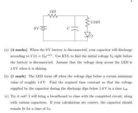 Solved One nice application of RC circuits is that they can | Chegg.com