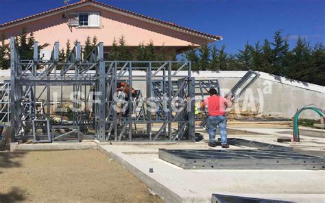 LSF System B(A)ª by Urbimagem AO6019 - Montagem . Light Steel Framing Portfolio, Steel Frame ...