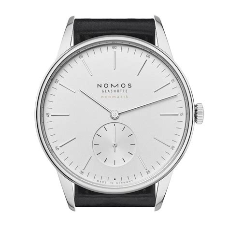 Nomos Glashütte 341 : Orion Neomatik 39 White » WatchBase