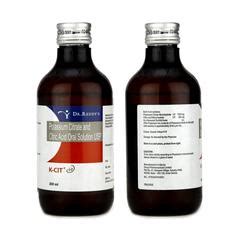 K Cit Syrup 200ml - Buy Medicines online at Best Price from Netmeds.com