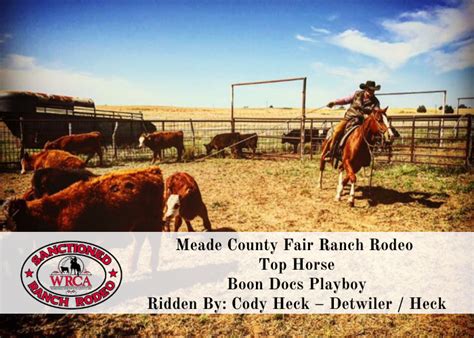 2020 Meade County Fair Ranch Rodeo Results