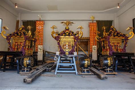 Mikoshi Shrine Temple in Asakusa. Stock Image - Image of tenjin, traditional: 93872677