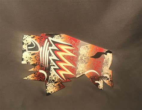 Original Sam Two Bulls Art-Buffalo | Native West Trading