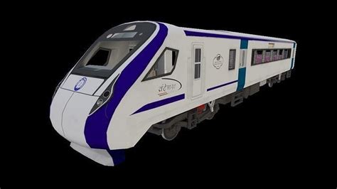 3D model vande bharat express train 18 VR / AR / low-poly | CGTrader