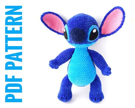 Crochet Stitch pattern Amigurumi Lilo and Stitch crochet | Etsy