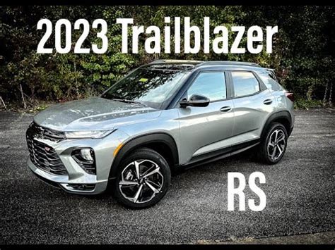 2023 Chevrolet Trailblazer RS - What is new? - Walk Around and Review - YouTube