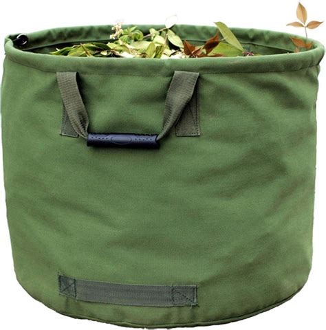 Gartensack mit Griffen, Gartenabfallsack aus Extrem Robustes 600D ...