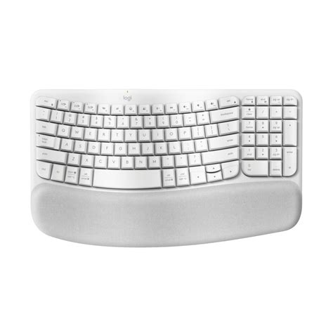 Teclado Inalámbrico Ergonómico Logitech Wave Keys Bluetooth Multi ...