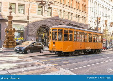 Italian Tram in San Francisco Editorial Photo - Image of operating, editorial: 81906756