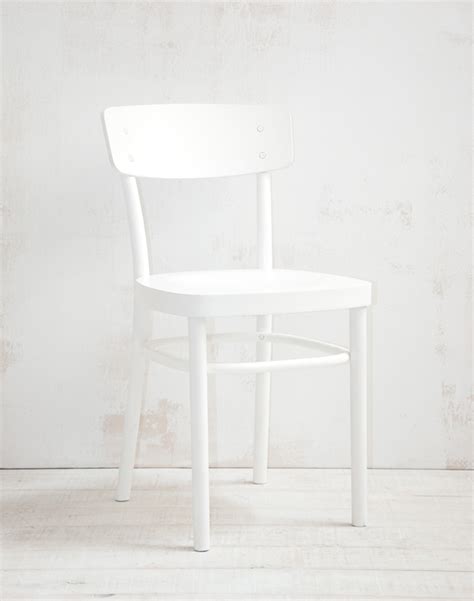 White New Cafe Style Chair C005