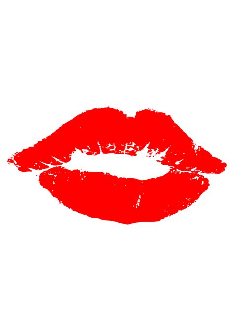 Free Kiss Lips Silhouette | Lipstutorial.org