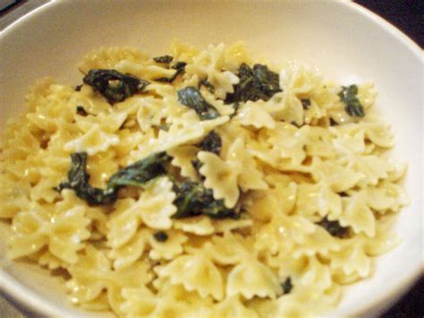 milestones & memories: spinach gorgonzola pasta recipe