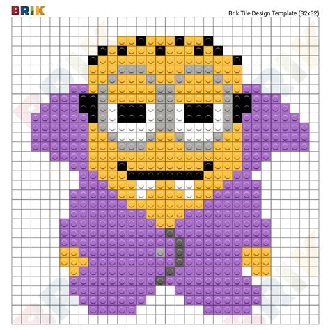 Pixel Art Minion Bob