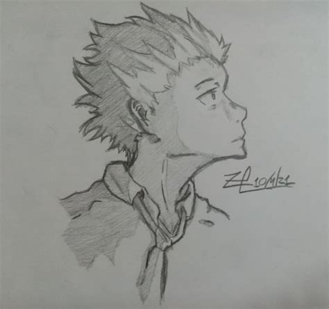 Shoya Ishida of koe no katachi : r/drawing