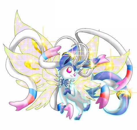 Pokemon fusion art, Fairy type pokemon, Sylveon