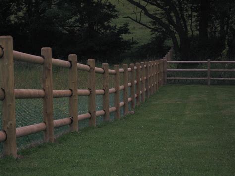 Round and Half Round Fence Posts and Rails | Hodges & Lawrence Ltd