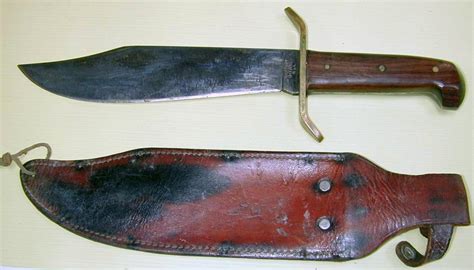 Bowie Knife Fights, Fighters & Fighting Techniques. . .: Soldier's Bowie Knife Returned to Family