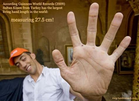 World's Largest Living Hand: Sultan Kösen, Guinness World Record since ...