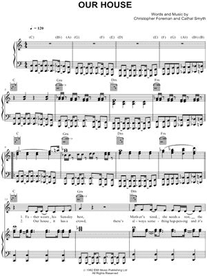 "Our House" Sheet Music - 8 Arrangements Available Instantly - Musicnotes