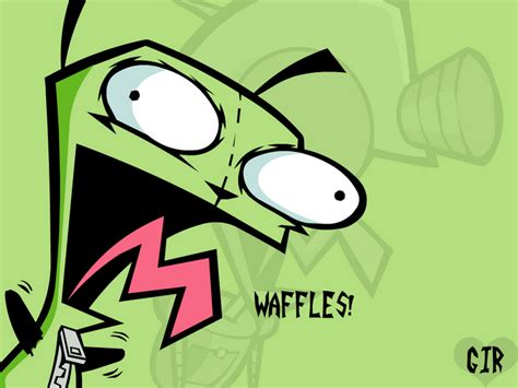 Image 647: gir invader_zim waffles wallpaper