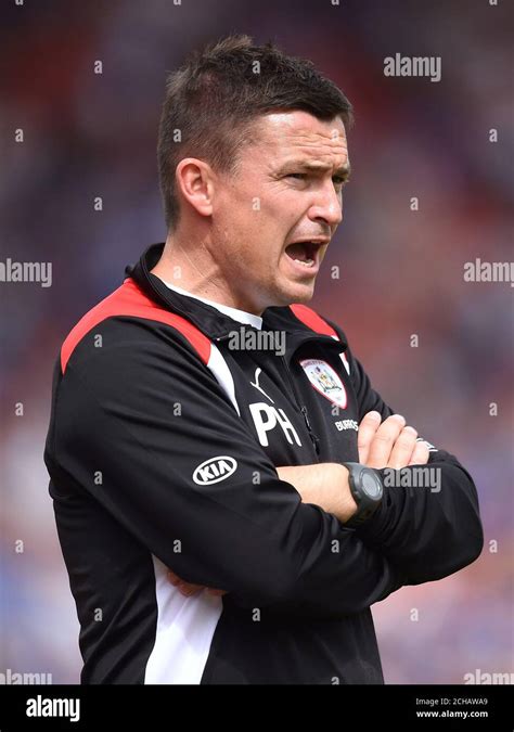 Barnsley manager Paul Heckingbottom Stock Photo - Alamy